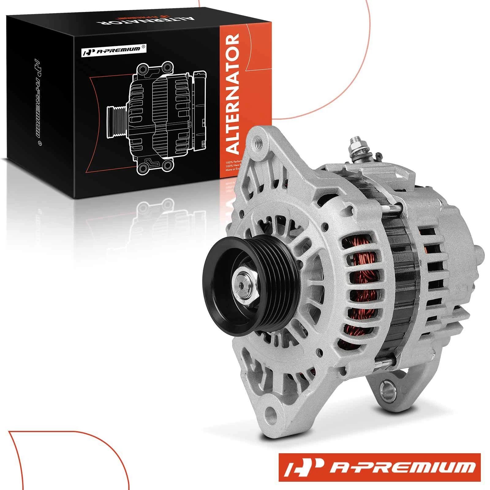 Alternator for Nissan Altima (1998–2001) L4 2.4L 100A 12V
