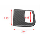 Carbon Fiber Engine Start Key Frame Cover for Audi A4 A5 S5 (2008-2015)