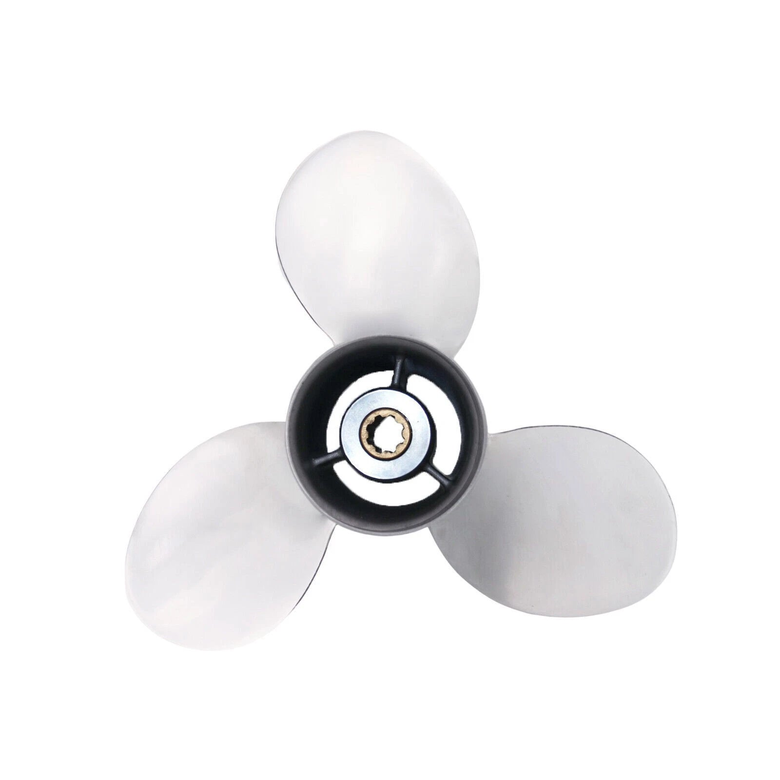 Stainless Steel Propeller 9.25x11 for Yamaha 9.9-20HP, Honda BF 8-20HP (2X)