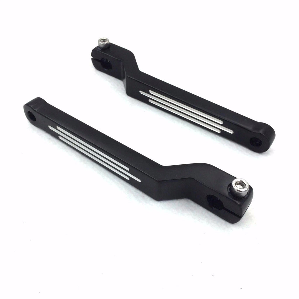 Black Aluminum Heel/Toe Shift Lever for Harley Davidson Road Glide (1988–Late)