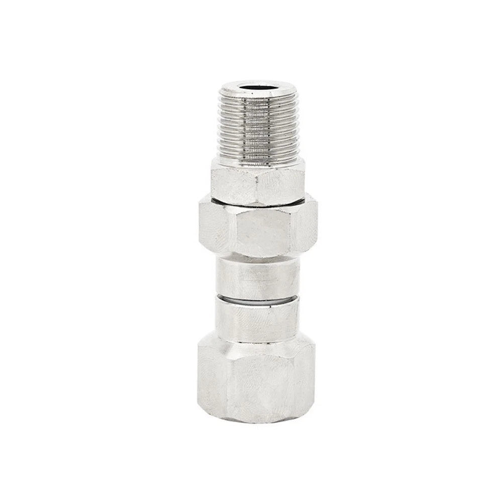 Swivel Fitting for Pressure Washer 4500 PSI Stainless Steel 360 Degree Rotation