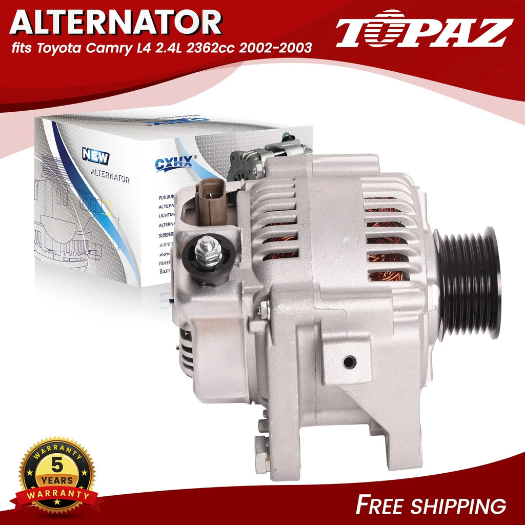 Alternator for Toyota Camry L4 2.4L (2002–2003)