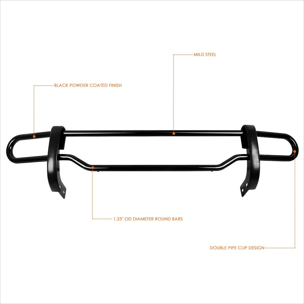 Rear Bumper Protector Guard for Nissan Pathfinder (2005–2012) 1.25" OD Black Coated