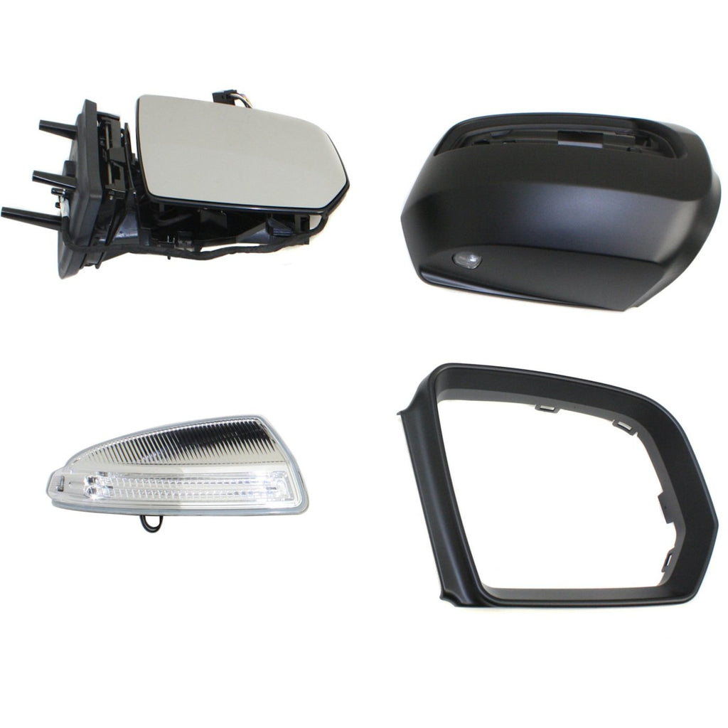 Power Mirror Pair for Mercedes Benz ML350 (2009–2010) Heated Signal Light