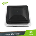 12V Reversible RV Roof Vent Fan Kit for Camper (14" x 14")