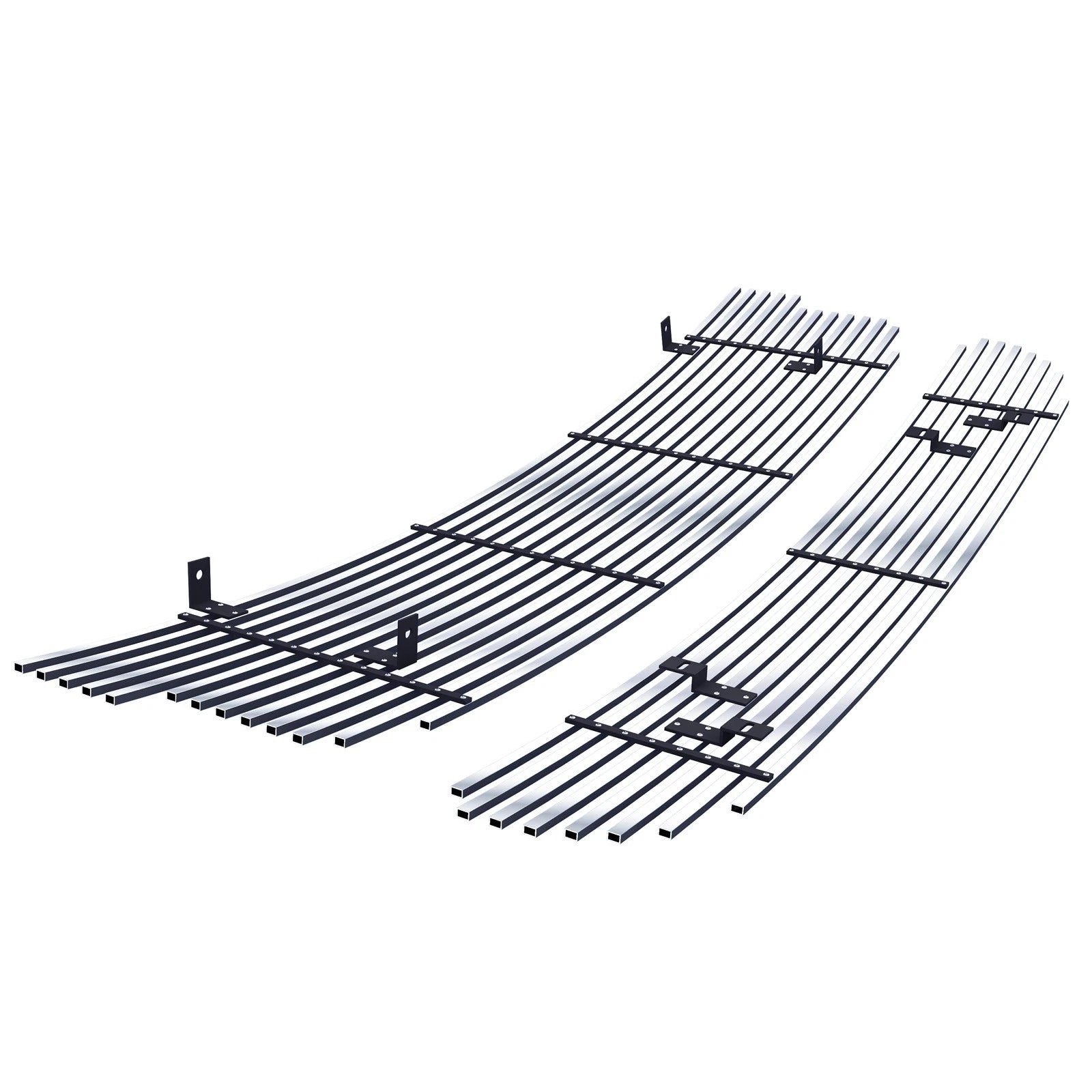 Polished Billet Grille Insert Combo for Ford F-150 Lightning (1999-2003)