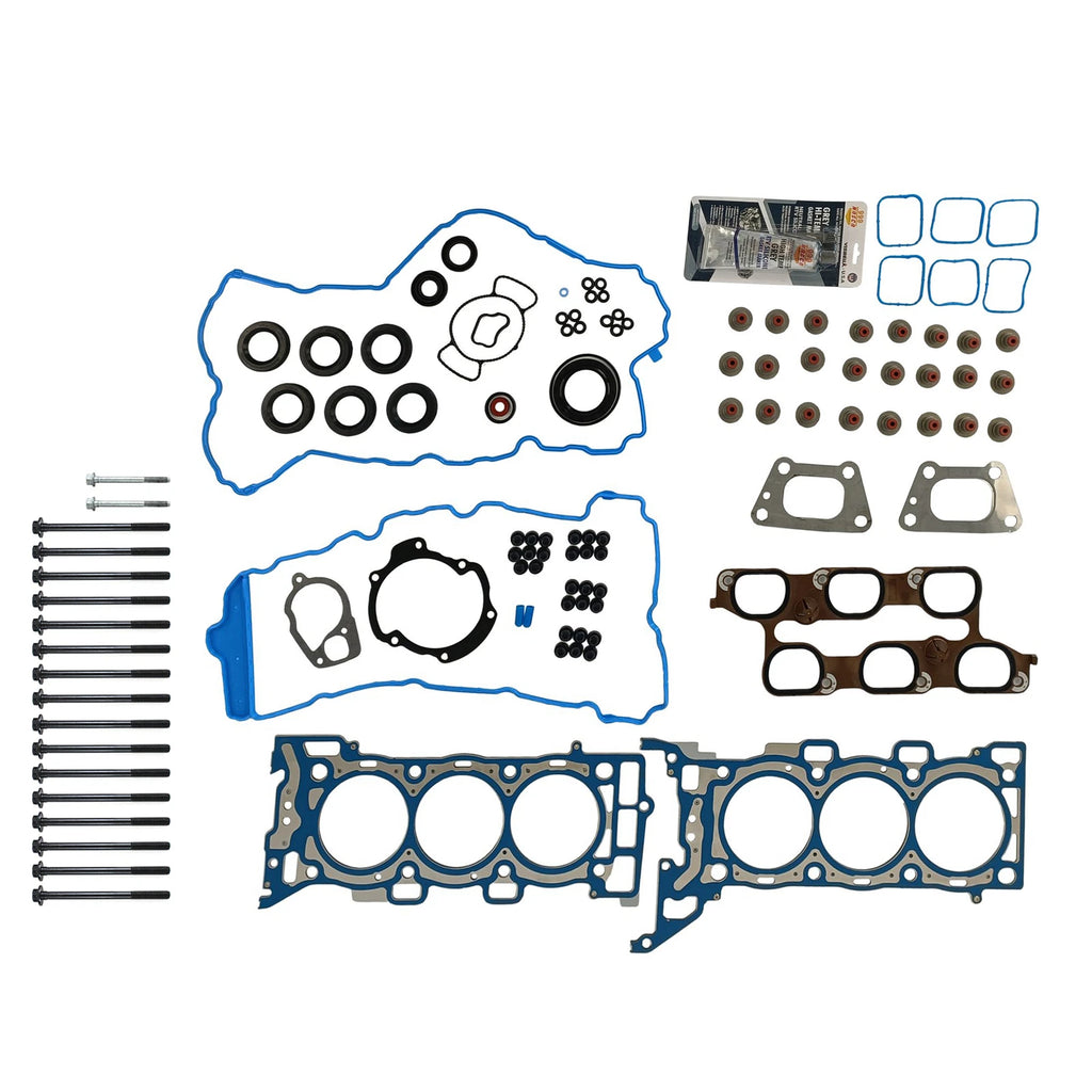 Set of 10 Head Gasket Bolts for Cadillac CTS, Chevrolet Equinox, GMC (2003–2019)