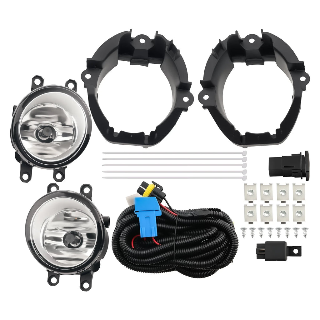 Fog Lights for Toyota RAV4 (2006–2008) Clear Lens with Switch & Wiring 812100D042