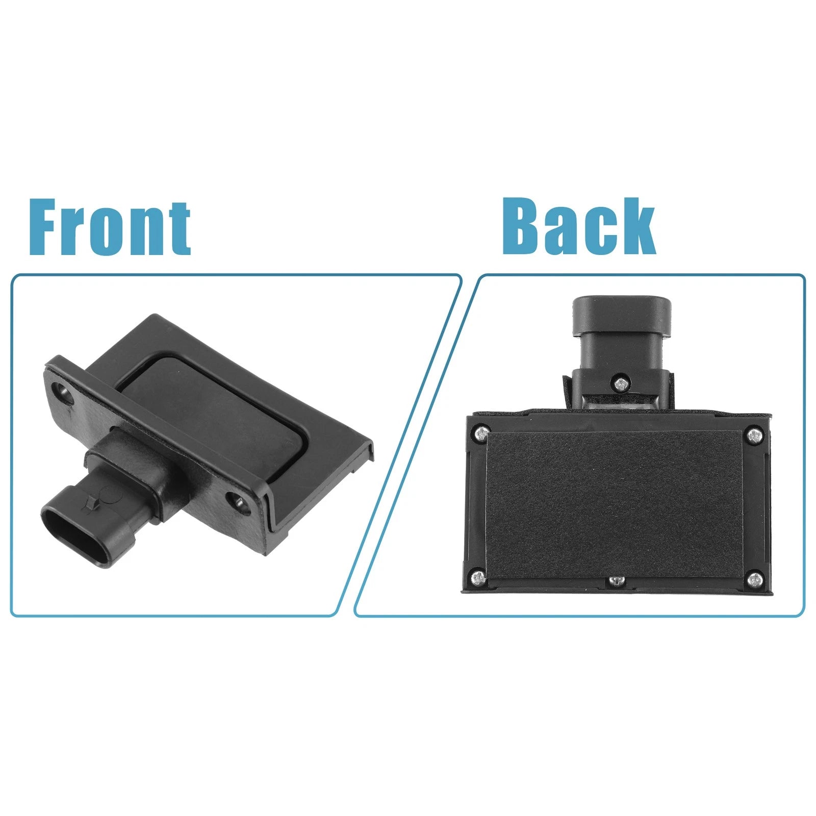2 Pcs Door Latch Exterior Release Switch 22751230 for Chevrolet Corvette C6 (2005–2013)