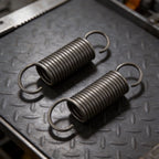 2 Pack Tension Springs for Lawn Mowers (5-7 Foot) - Stainless Steel