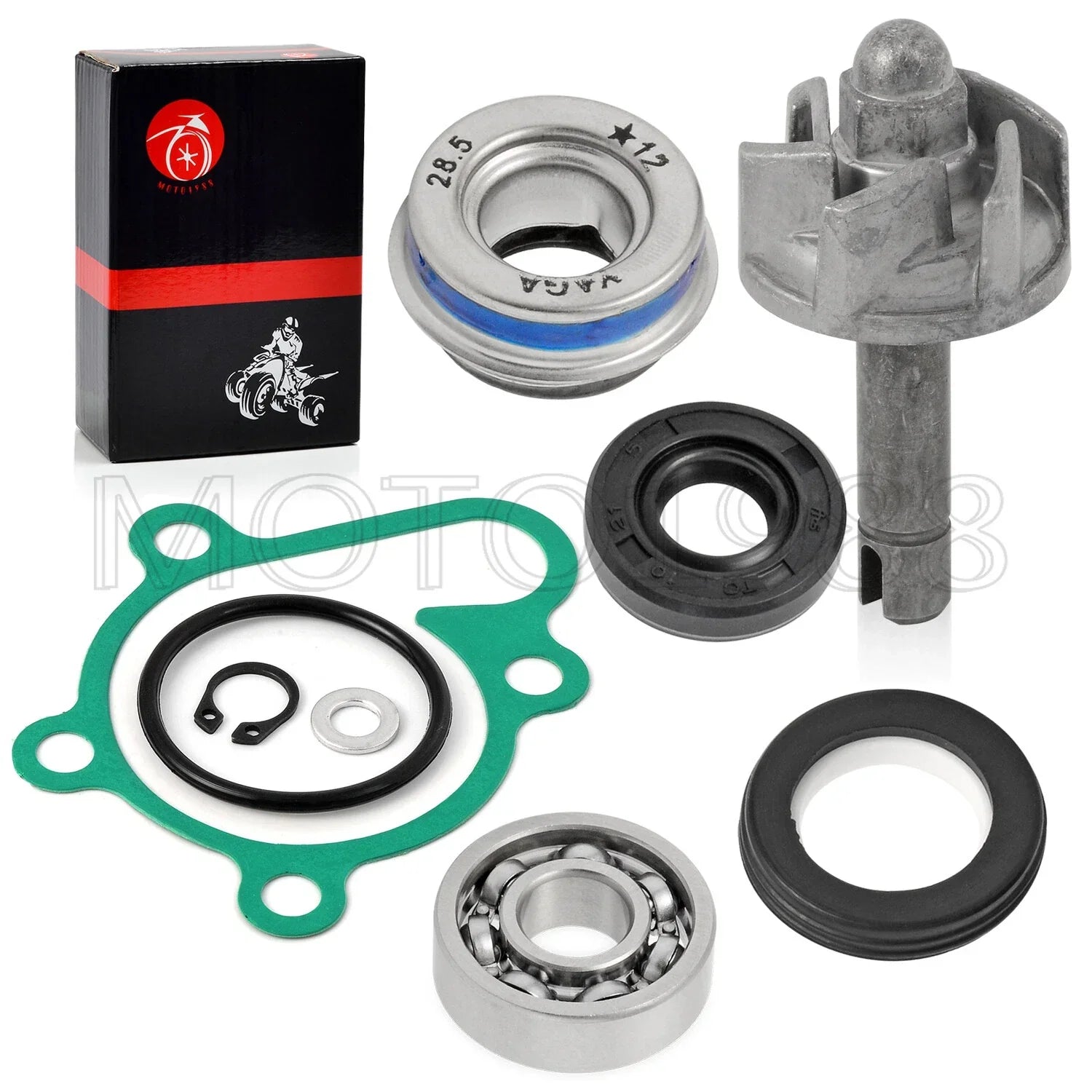 Water Pump Seal Impeller for Yamaha Grizzly Kodiak 400/450 (2000–2017)