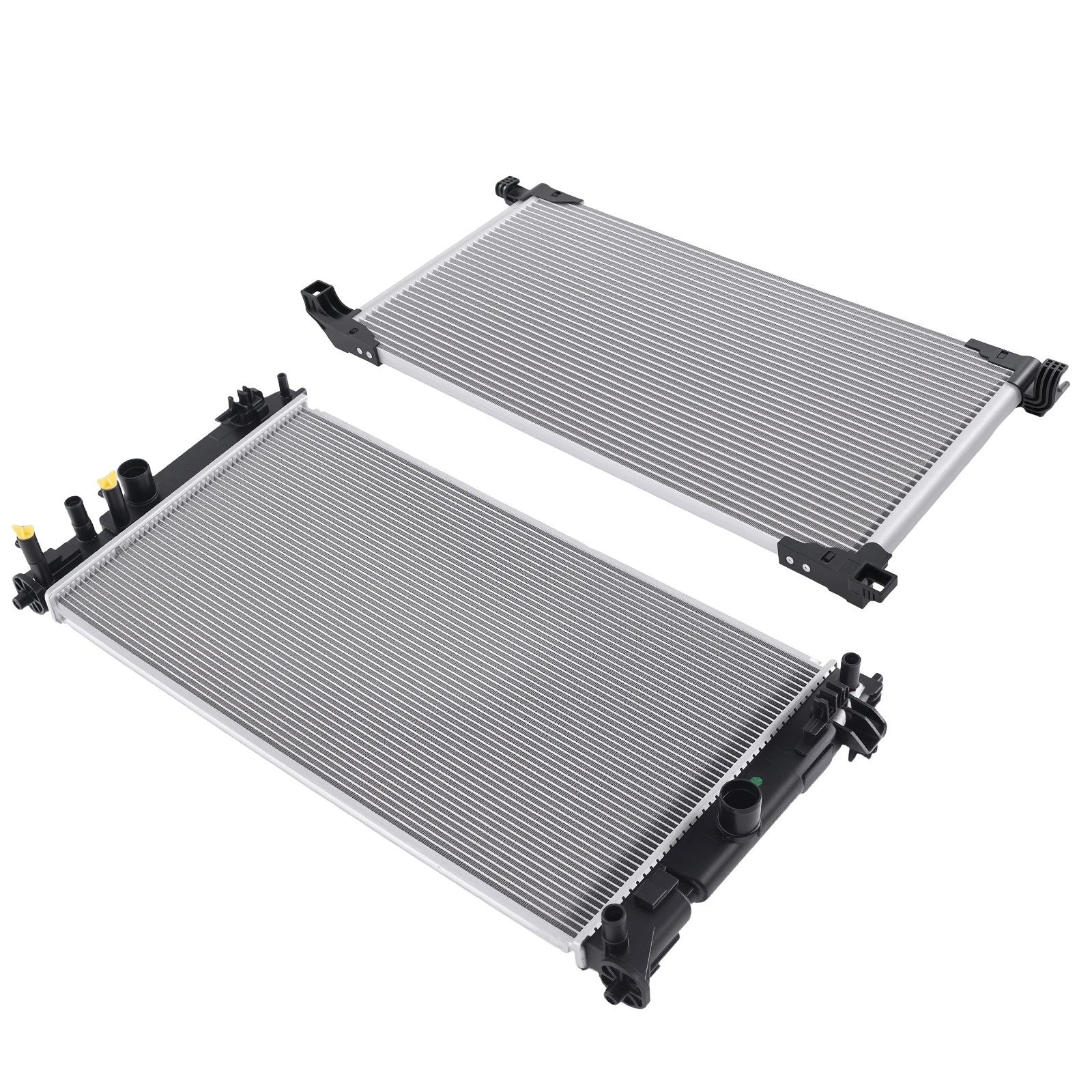 Aluminum Radiator & AC Condenser for Toyota Prius Prime (2017–2022)