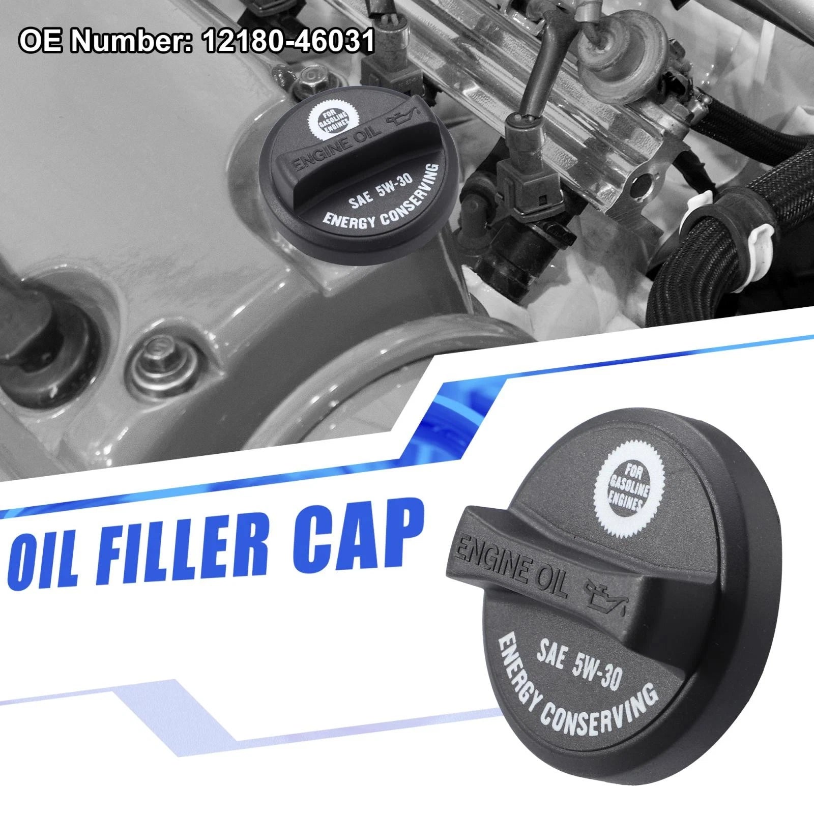 Oil Fuel Tank Cap 12180-46031 for Lexus ES300 (1994–2003)