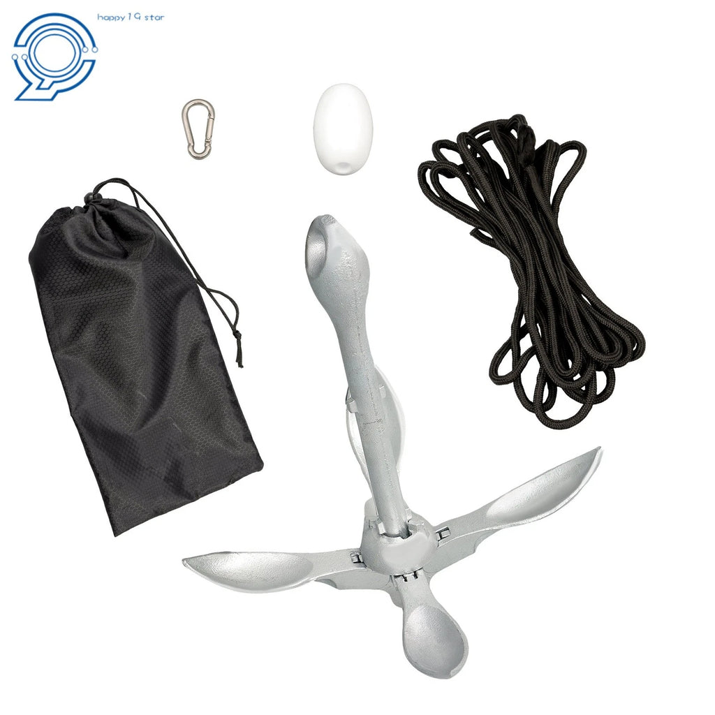 Folding Anchor Kit for Canoe Kayak Raft Boat Jet Ski