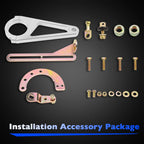 2" Aftermarket Transmission Cable Column Shift Linkage Kit for GM TH350