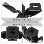 Back Door Bolts Set of 2 for Renault Trafic (8200217961, 9087000QAC)