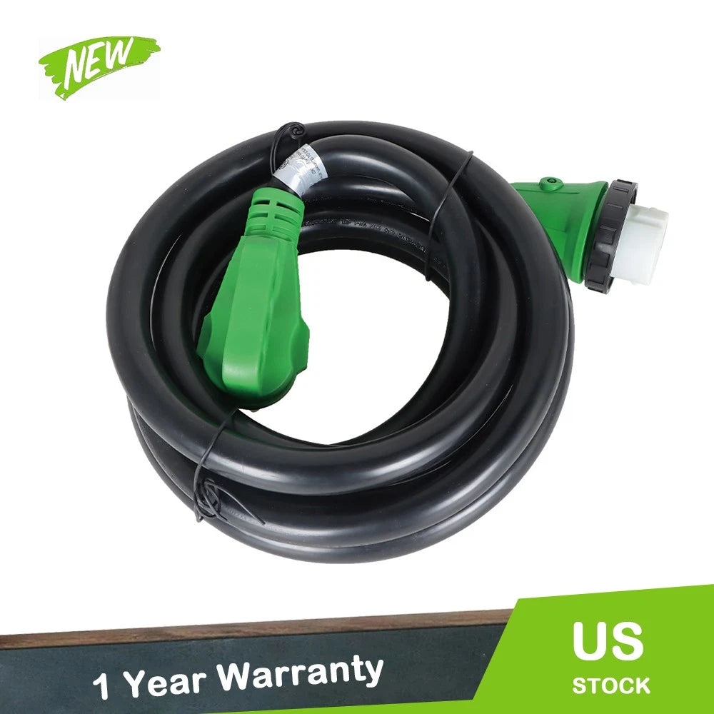 NEMA 14-50P to SS2-50R Power Cord for RV Generator (15FT, 50Amp)