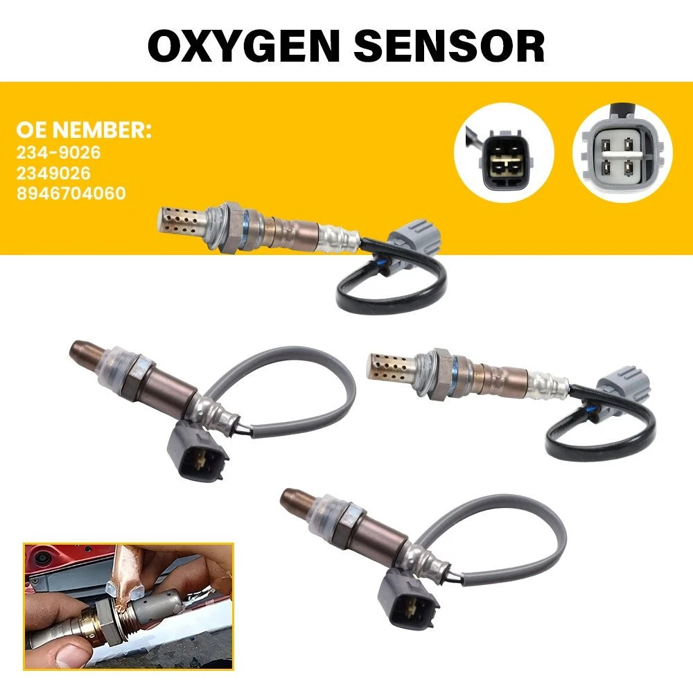 Set of 4 O2 Oxygen Sensors for Toyota Tundra 4Runner Tacoma Lexus V