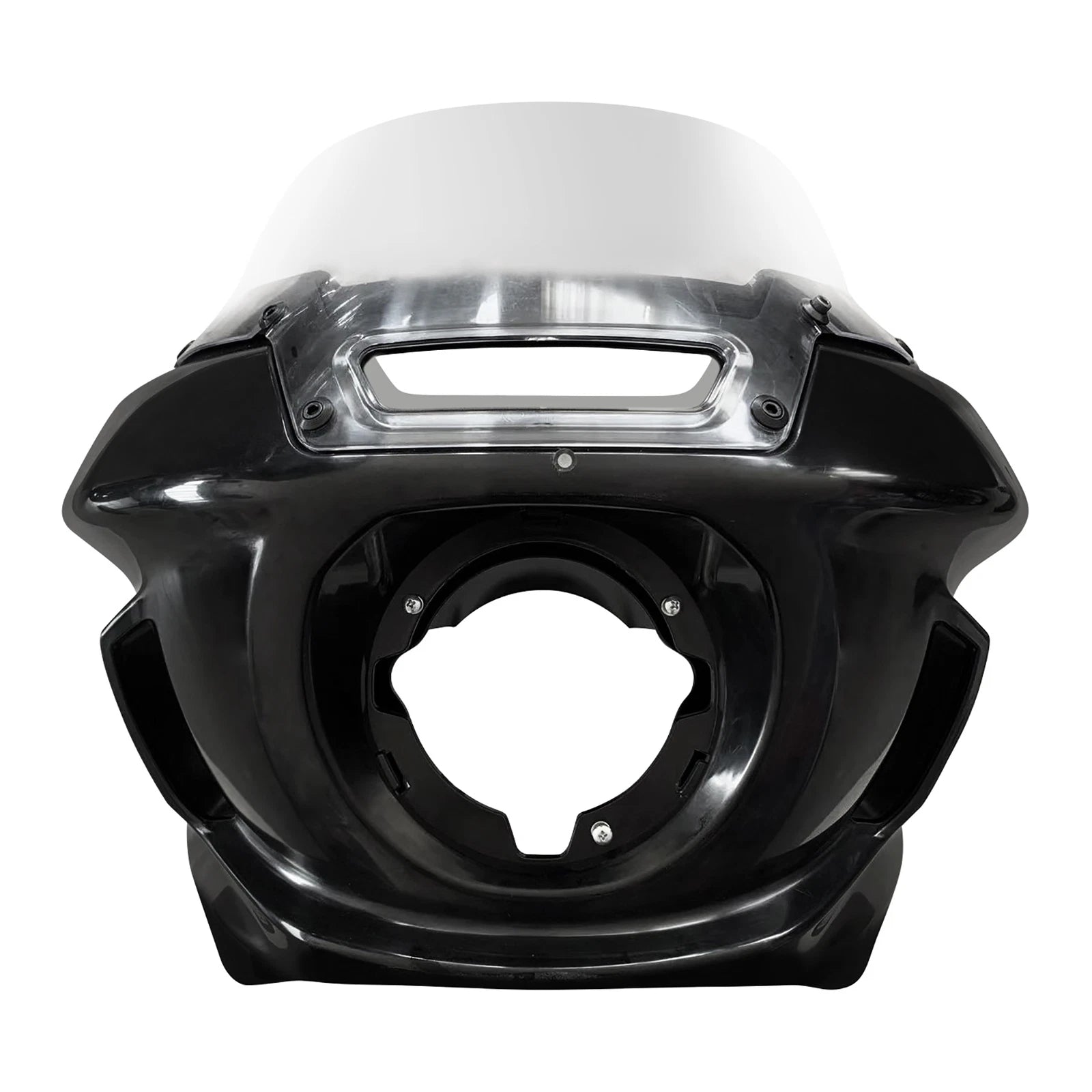 Headlight Fairing Windshield for Harley FXLRST Low Rider ST (2022–2025) Black