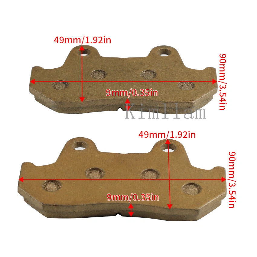 Front Brake Pads for Honda CMX 450 CH/CJ Rebel, CX 500, GL 500 (1982–1988)