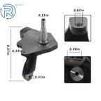 2Pcs 2.5" Drop Spindles for VW Beetle (1950–1965)