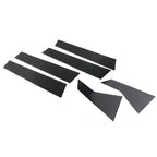 6 Pcs Door Trim Cover Kit Black Pillar Posts for Honda Civic (2016-2020)