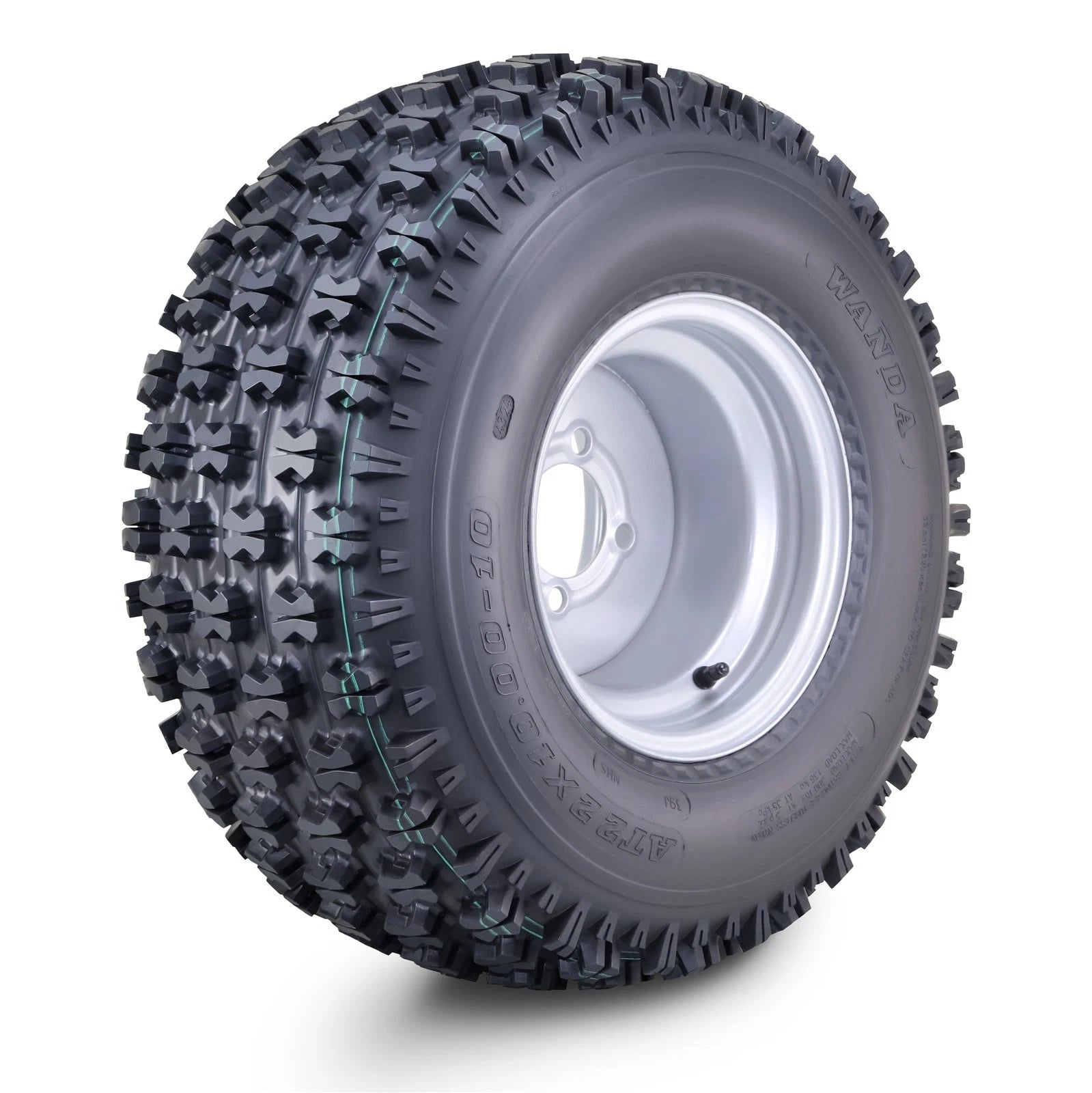 WANDA 22X10-10 GNCC Sport ATV Tire Wheel Assembly for 4x4 (10089)