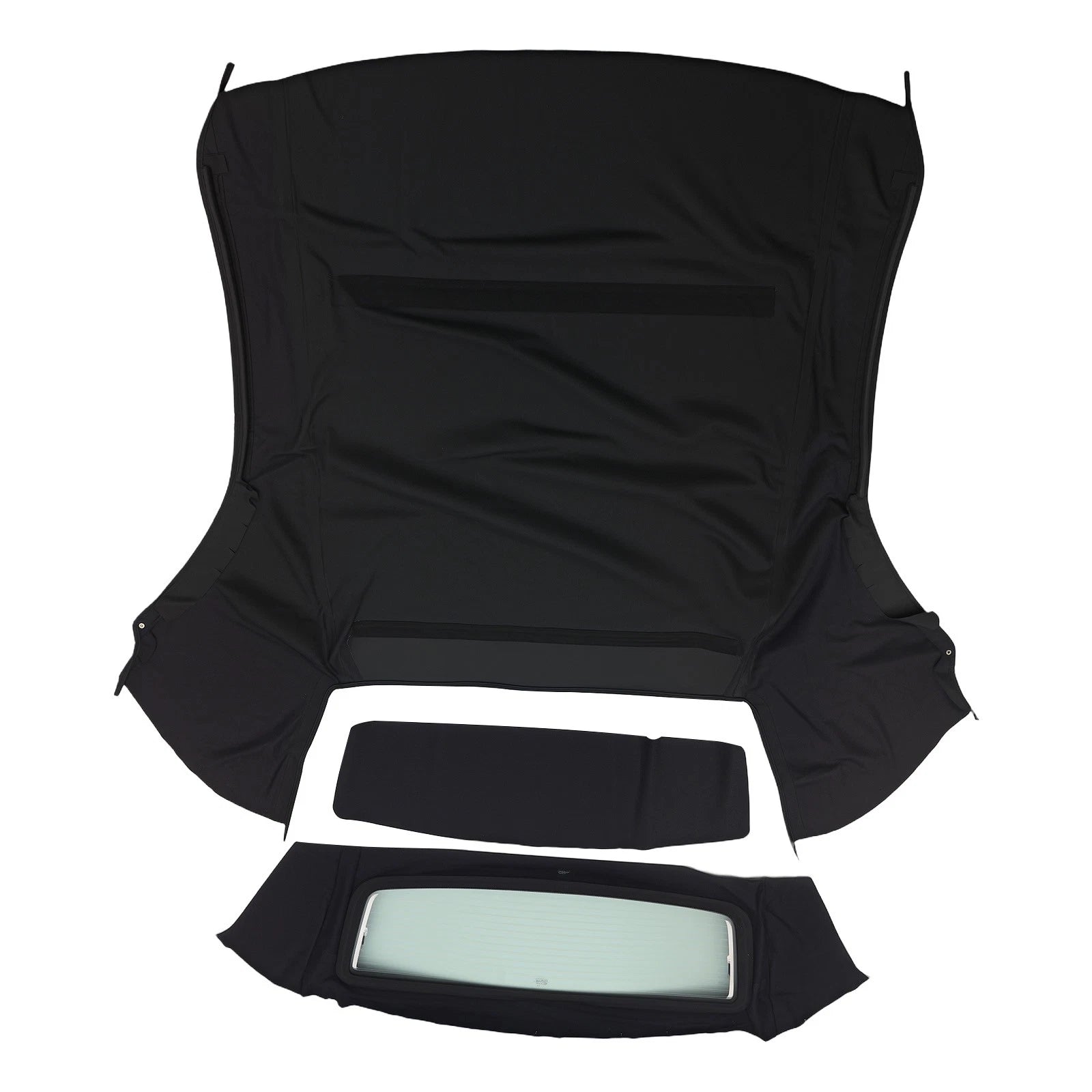 All Weather Convertible Top for Ford Mustang (1994-2004) Black Glass Window