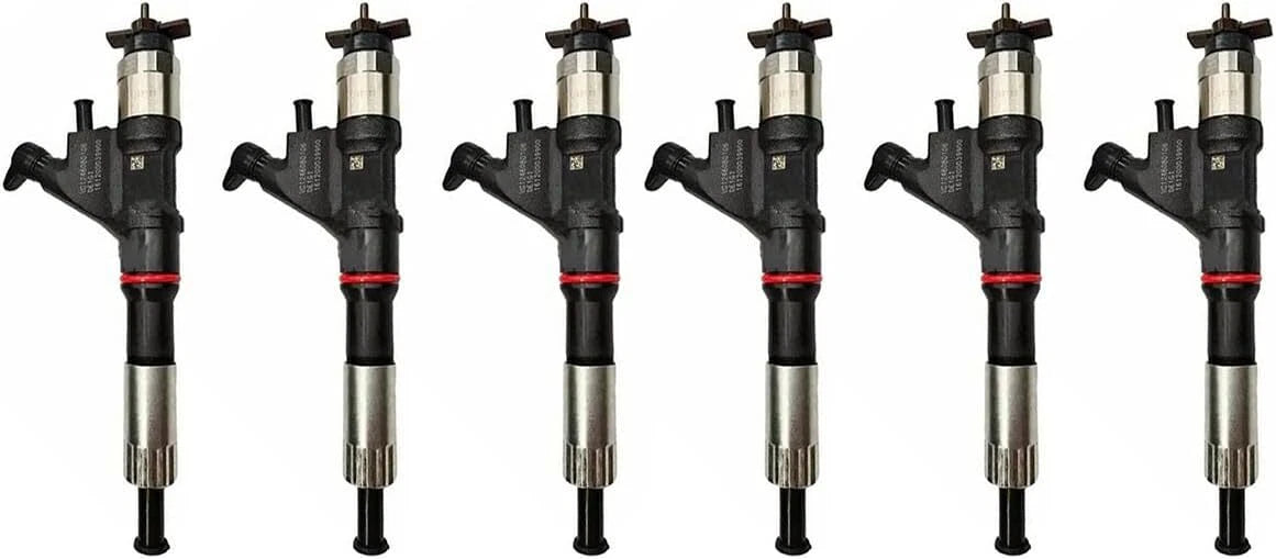 6X Fuel Injector 095000-8910 for Sinotruk Howo A7 (2014–2023)