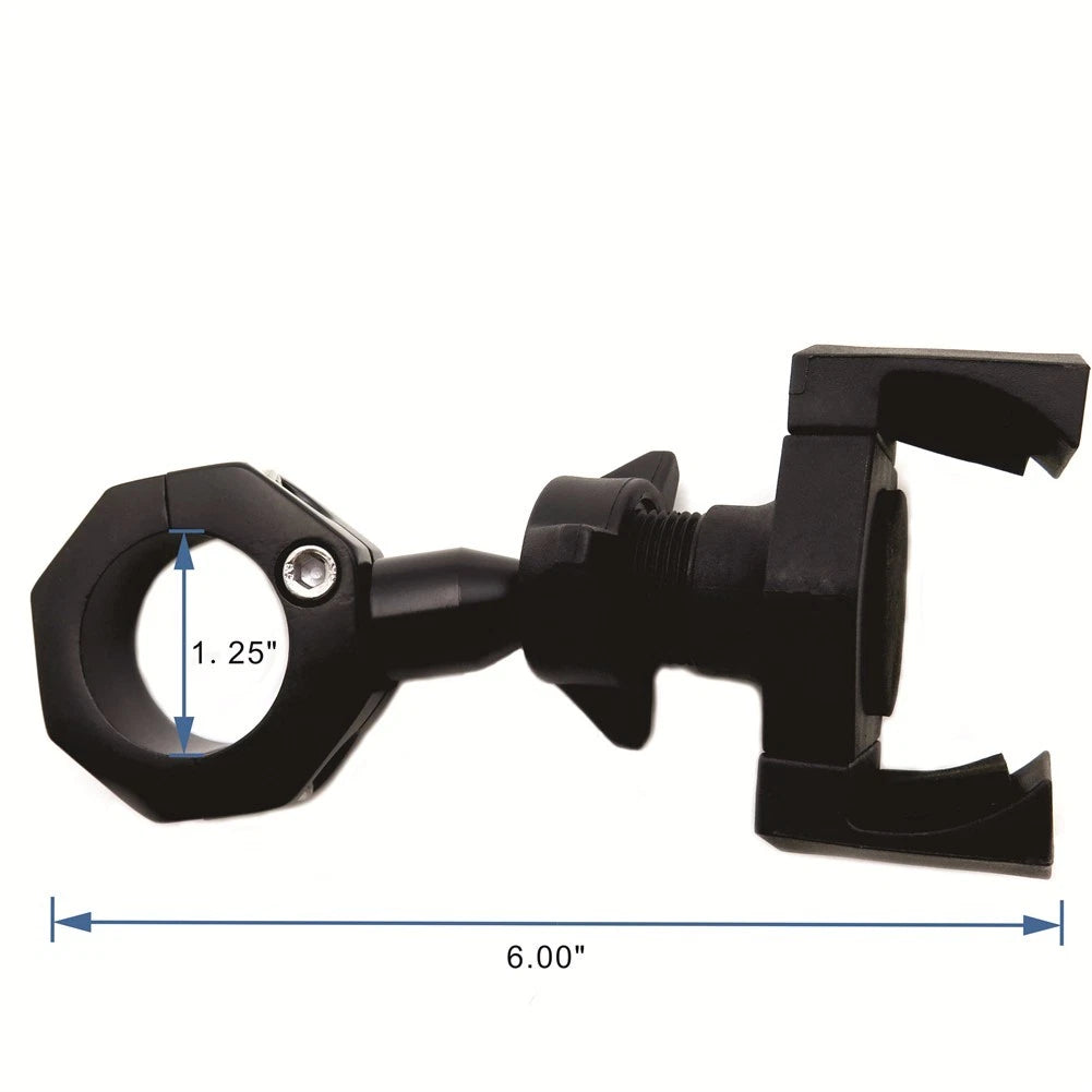 1.25" Handlebar Phone Holder for Harley Honda Kawasaki Suzuki Yamaha (All Years)
