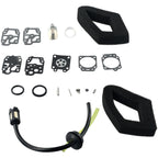 Carburetor Repair Fuel Line Kit for Honda GX35 GX25 HHB25 HHH25 K20-WY