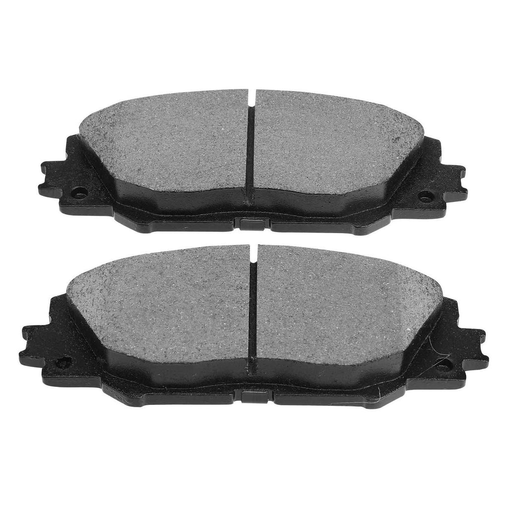 Front Disc Brake Rotor & Ceramic Pads for Toyota RAV4 (2013-2018)