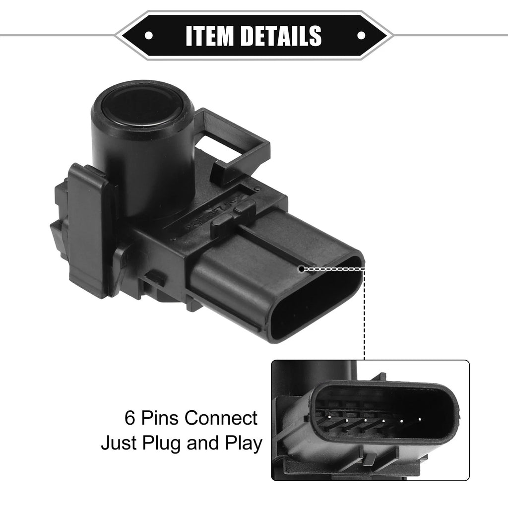 2X PDC Front Bumper Reverse Parking Assist Sensor 89341-33210-B6 for Lexus