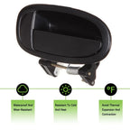 1Pc Black Exterior Rear Left Side Door Handle for Toyota Avalon (1995–1999)