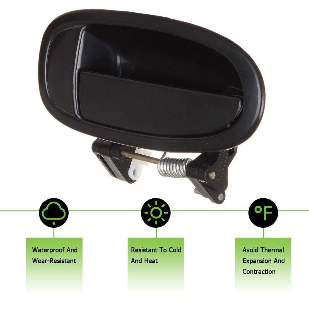1Pc Black Exterior Rear Left Side Door Handle for Toyota Avalon (1995–1999)