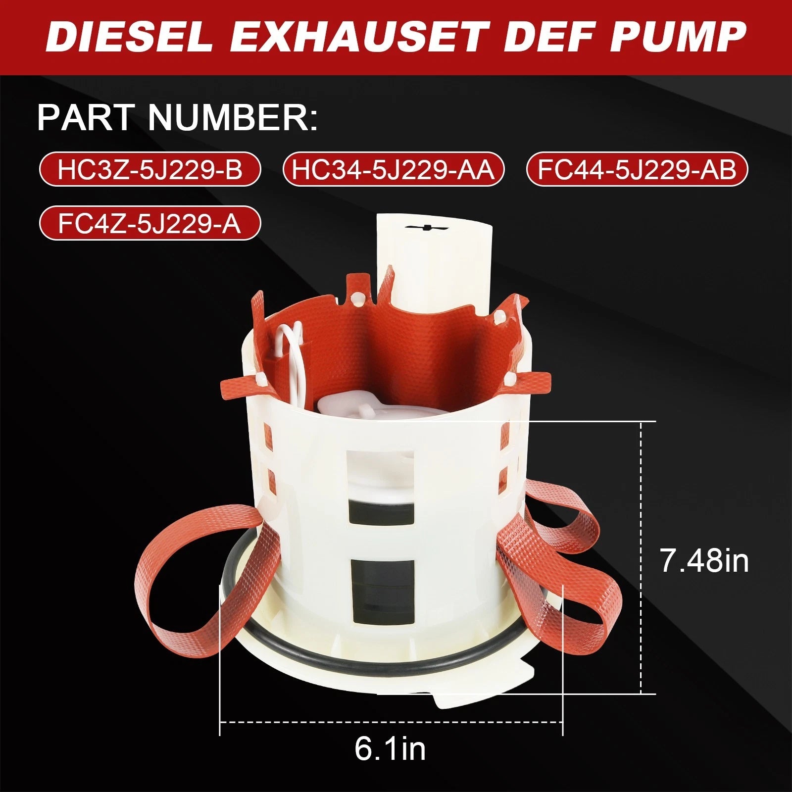 Diesel Exhaust Fluid Pump for Ford F-150/F-250/F-350 (2017–2021)
