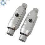 2.5" Inlet/Outlet Catalytic Converter for Universal Fit (w/Heat Shield)