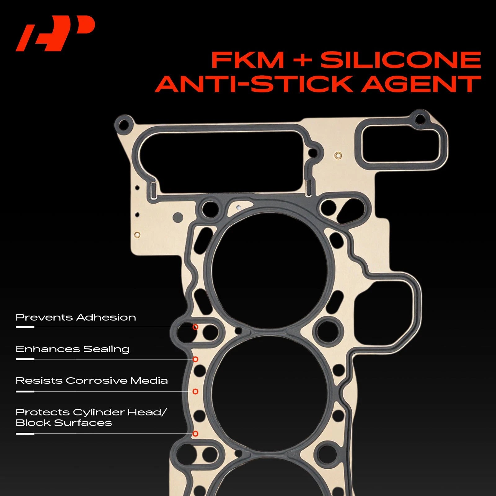 Multi Layer Steel Cylinder Head Gasket for BMW 325i 2001–2005, 330i, X5