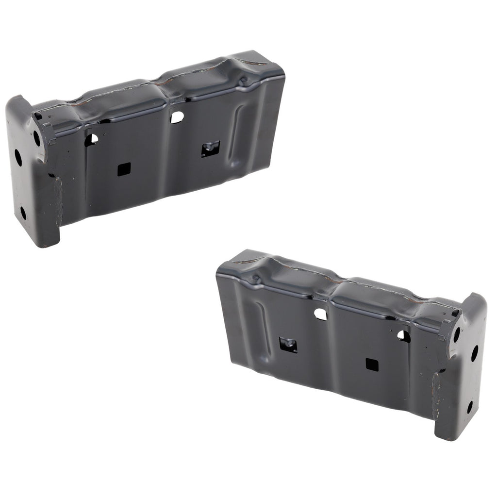 Set of 2 Front Bumper Reinforcement Crossmembers for Driver & Passenger Side