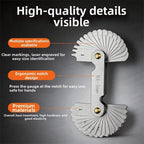 Gap Gauge Set of 2 Brass 75-300mm with Clear Engraved Scale