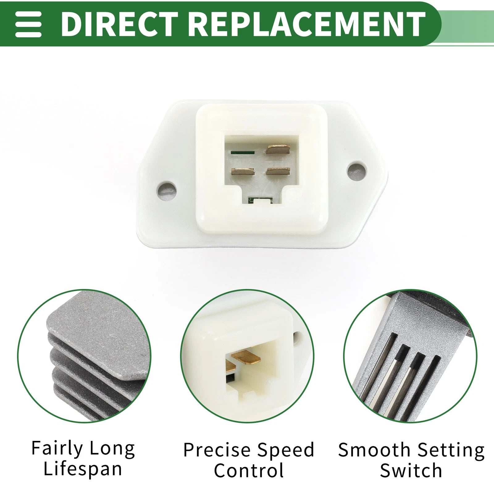 HVAC Blower Motor Resistor for Nissan Rogue Sport (2022)