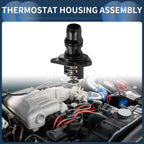 Engine Coolant Thermostat Housing Assembly for Honda Accord (2003–2007) No. 19301RAAA01