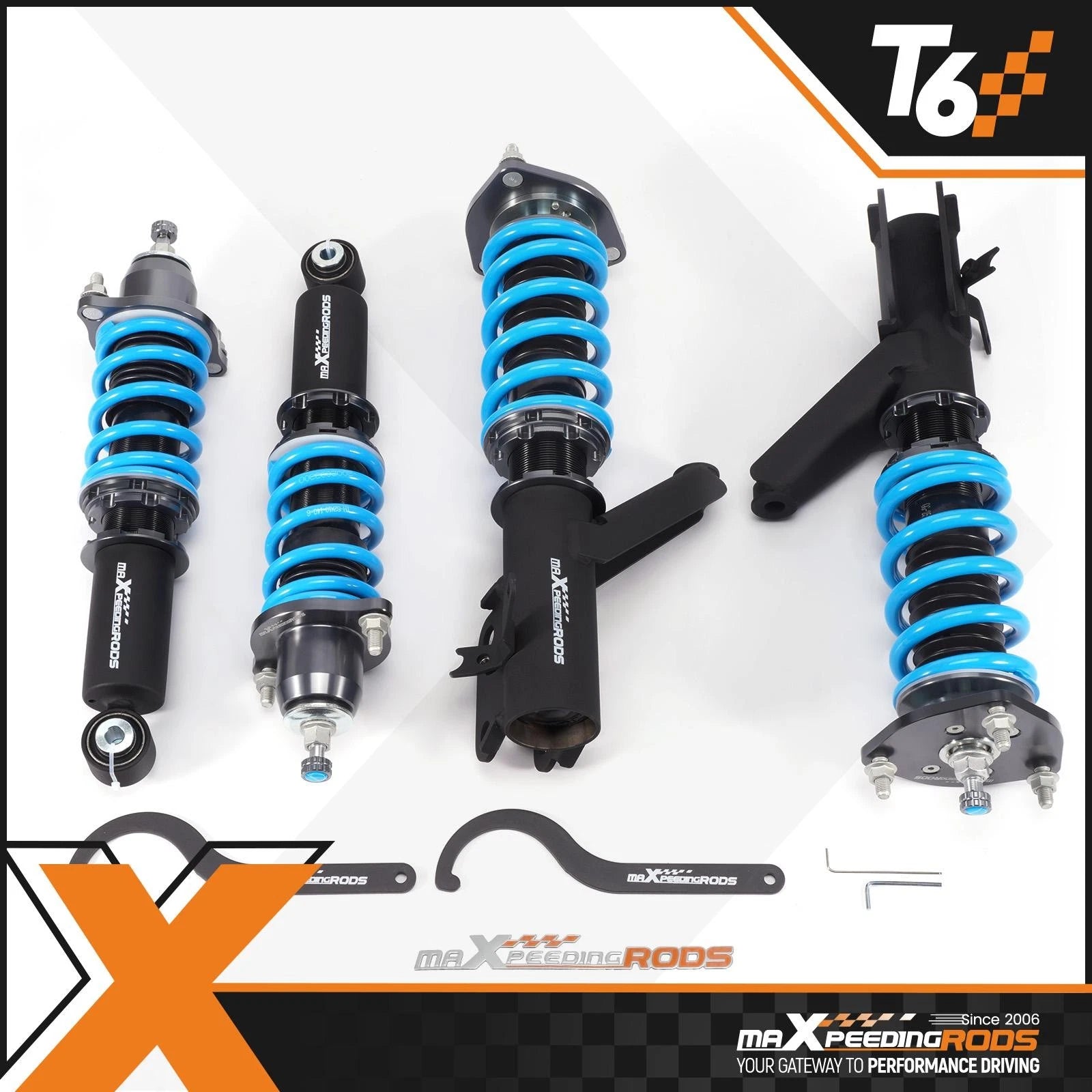 Adjustable Coilovers Lowering Kit for Acura RSX DC5 (2002–2006)