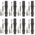 NGK 8 V-Power Spark Plugs & Denso Coil Boots Kit for Ford F-150 (1997–2003)