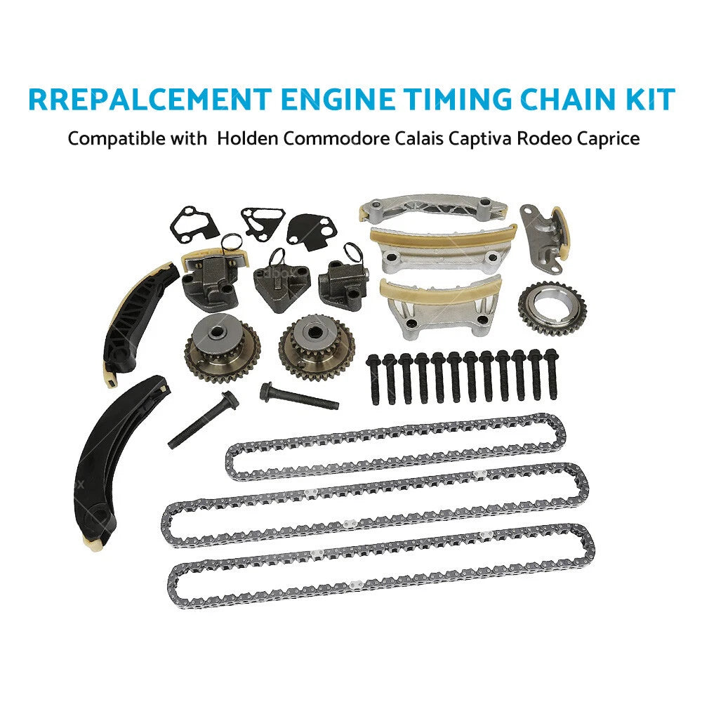 Timing Gear Chain Gasket Kit for Holden Commodore VZ VE VF (2004–2017)