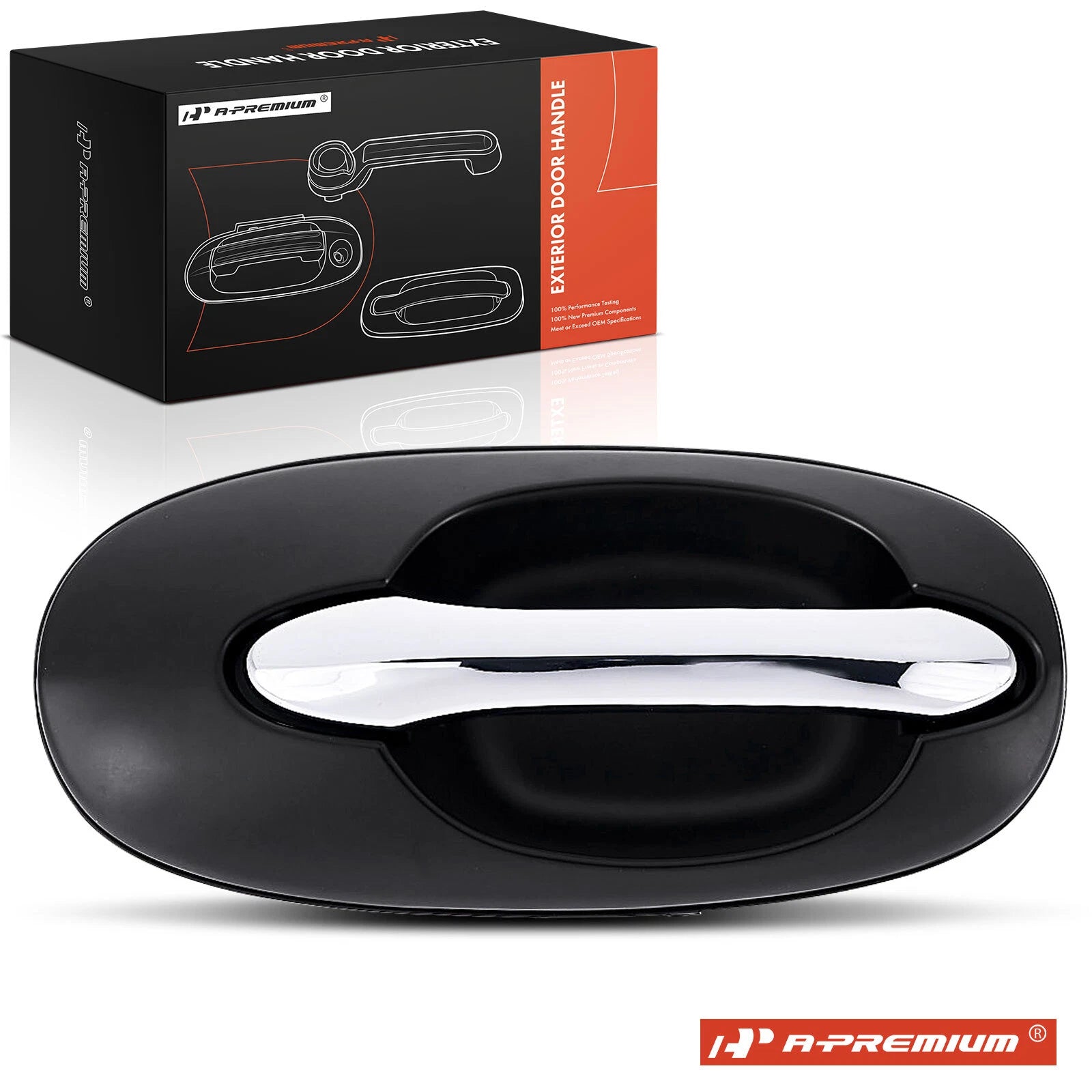 Chrome Black Exterior Door Handle for Kia Sedona (2015–2020)
