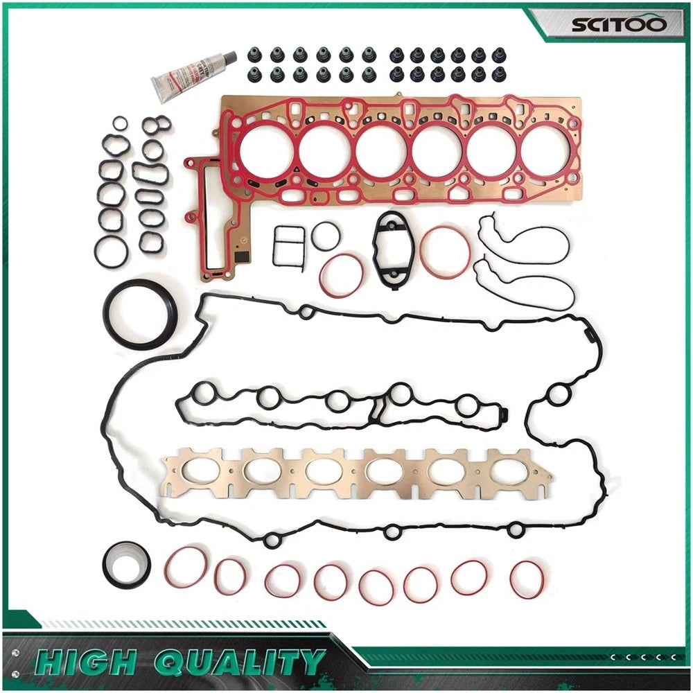 Engine Gasket Seals Kit for BMW All-Series 3.0L L6 B58B30A (2016–2020)