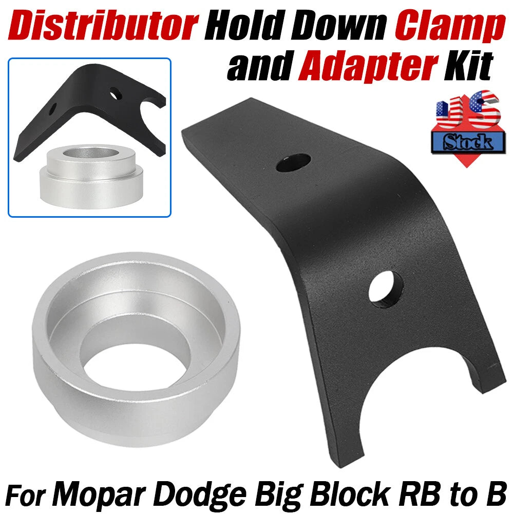 Distributor Adapter + Clamp for Dodge Big Block 383 440 RB (1966–1974)