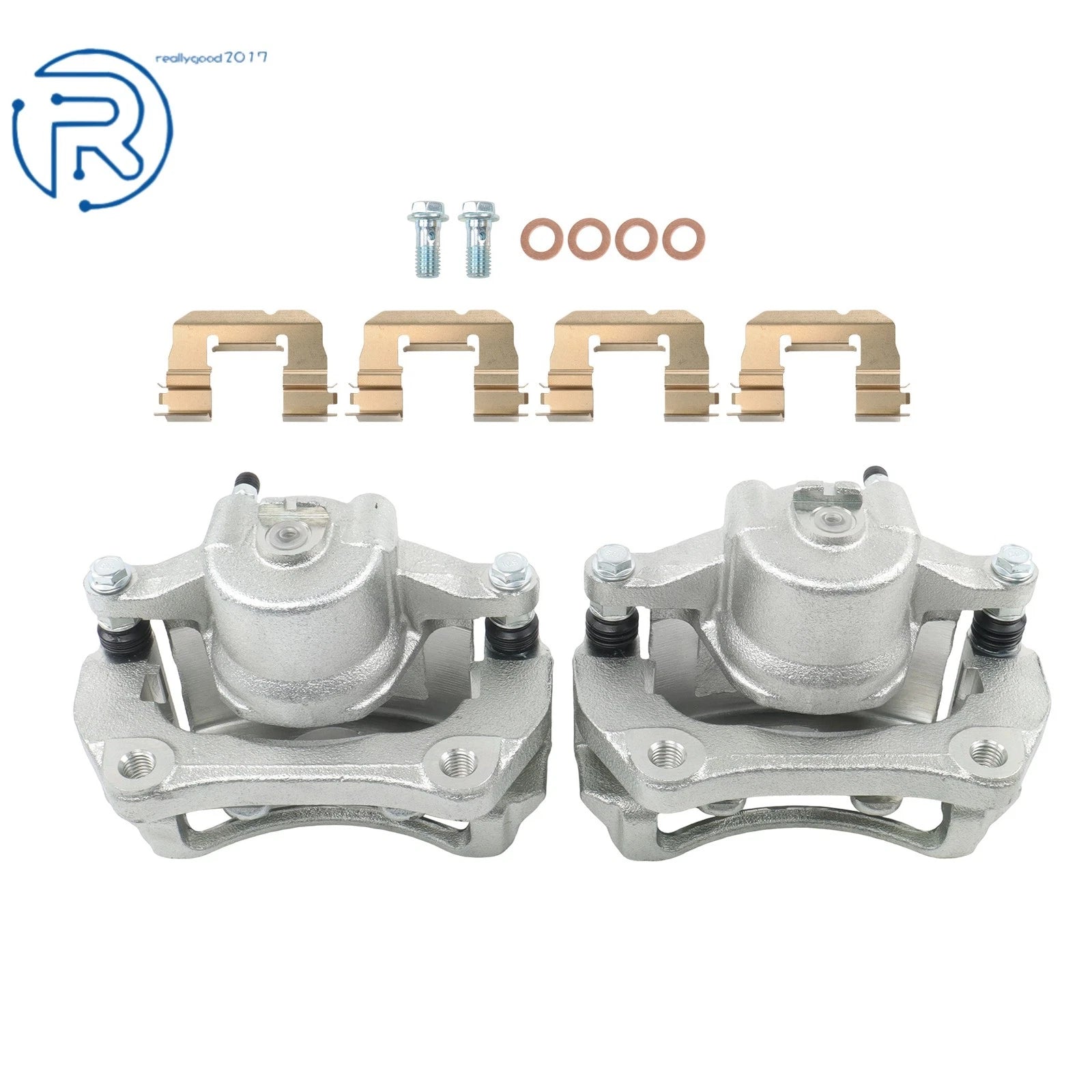 Brake Caliper w/ Bracket for Chevrolet Equinox GMC Terrain (2018–2024) 13507535