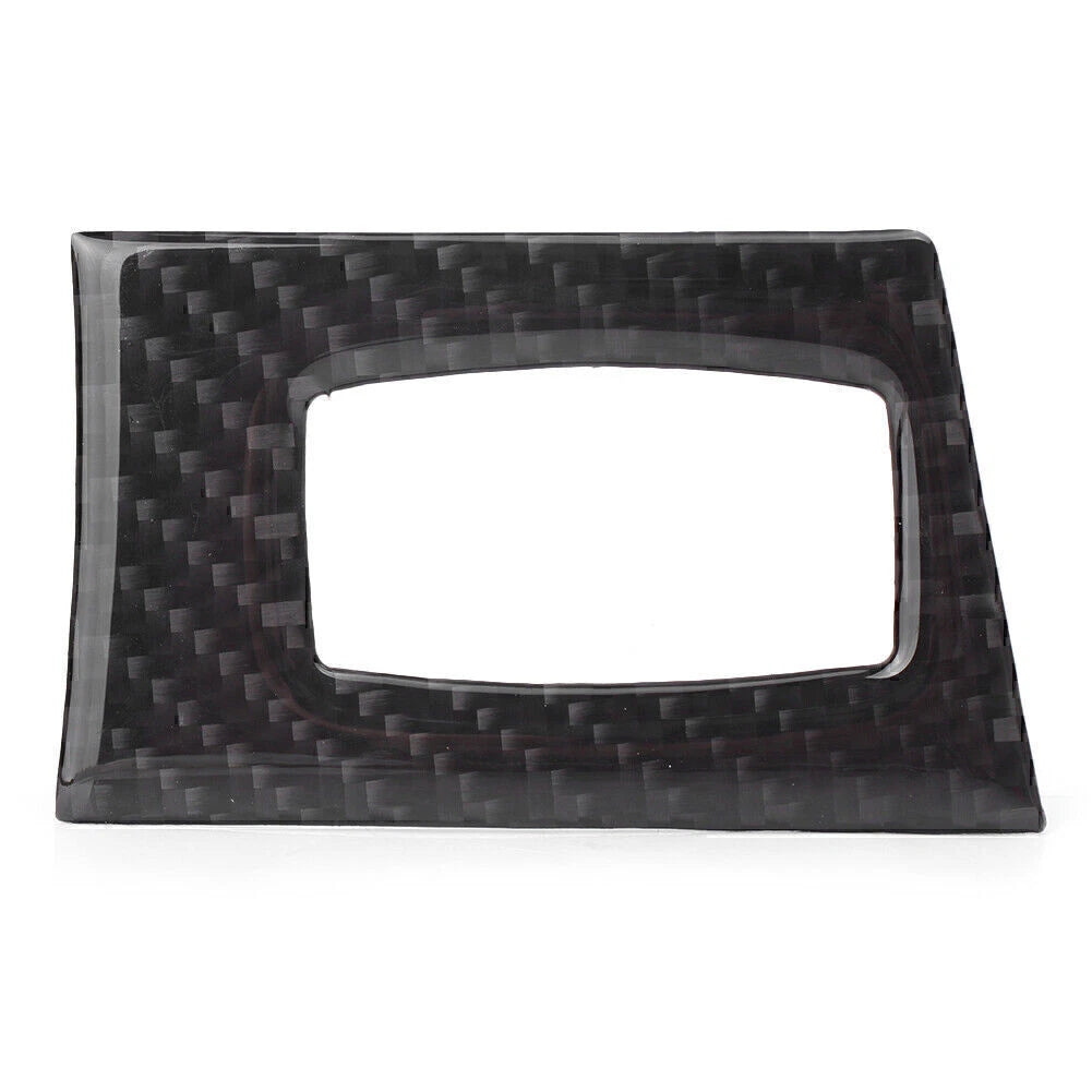 Carbon Fiber Switch Buttons Frame Trim for BMW E90 E92 E93 (2007–2013)